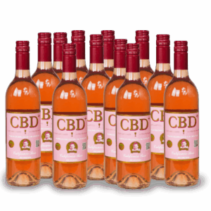 cbd rose case bottles